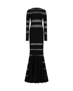 Spliced Fishtail Gown