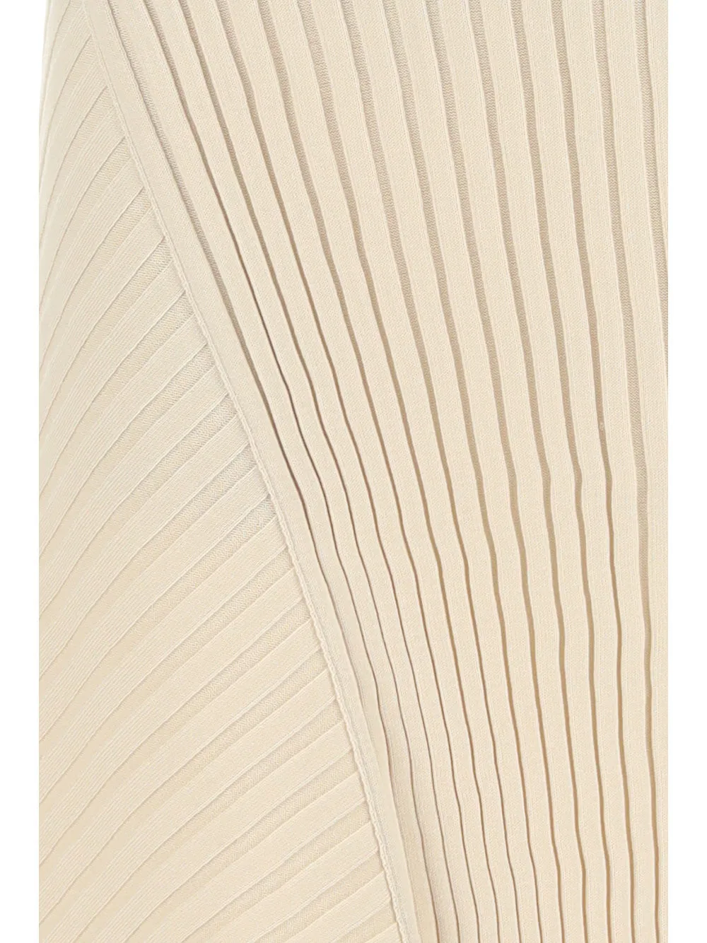 Stella McCartney Asymmetric Ribbed Knitted Dress