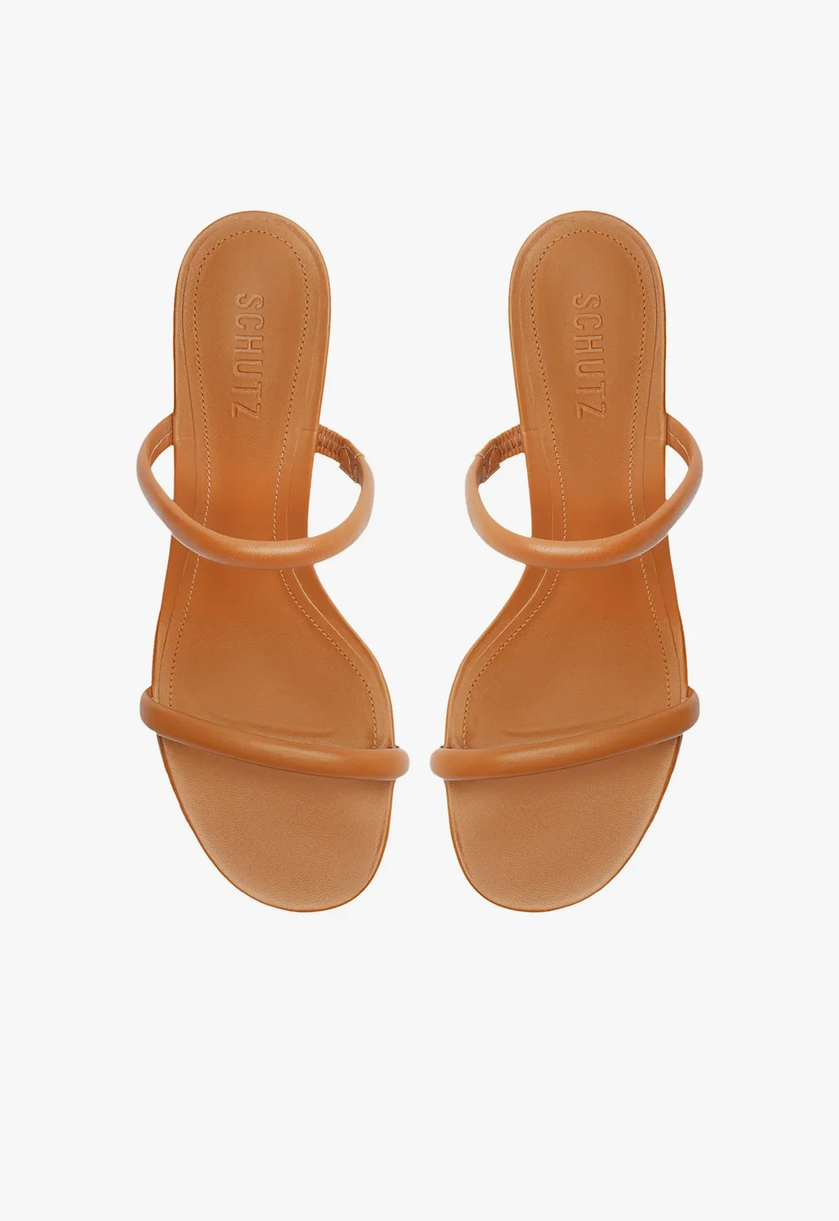 Taliah Mid Nappa Leather Sandal