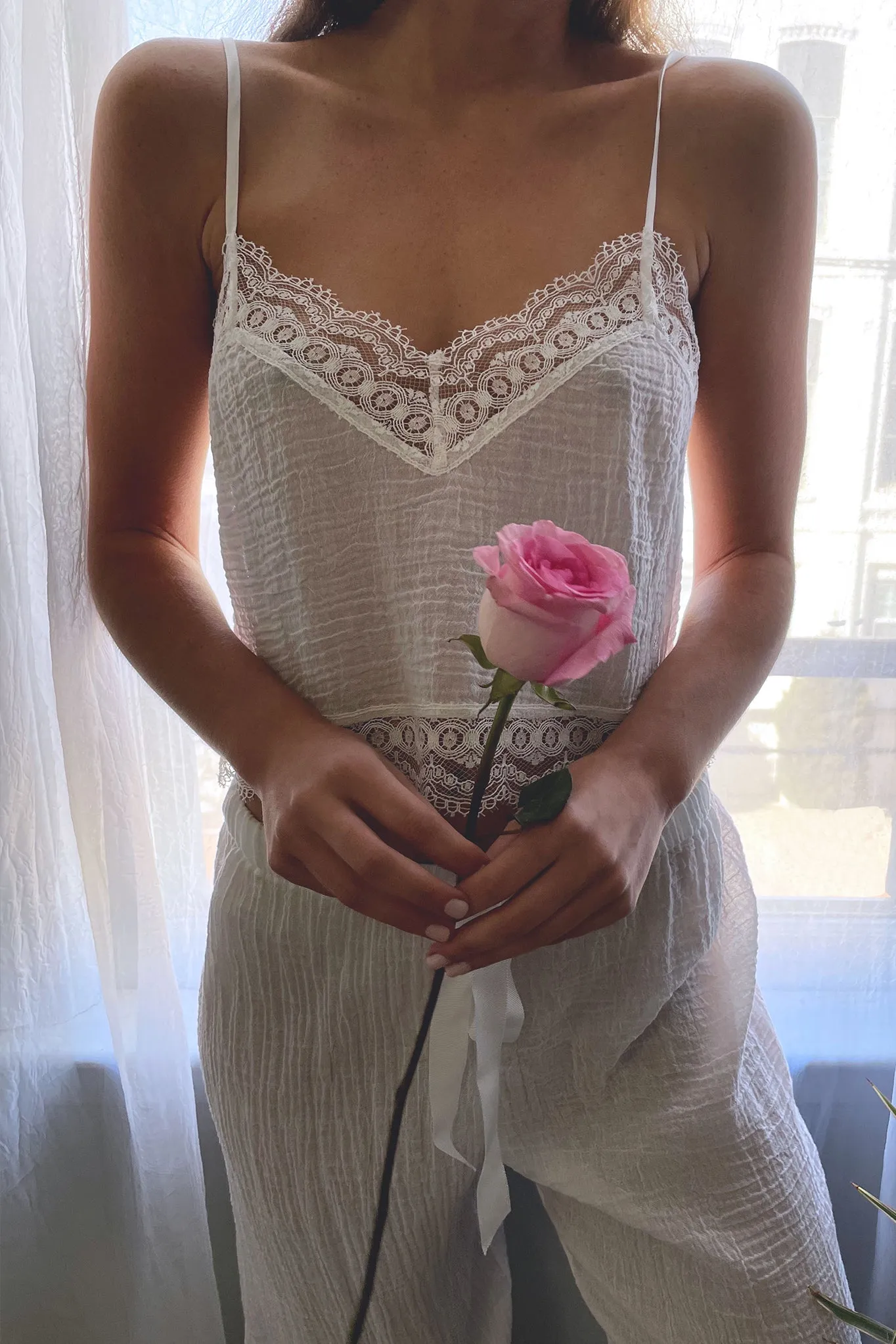 Toni Gauze Lounge Cami