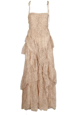 Ulla Johnson Aveline Sleeveless Ruffled Gown