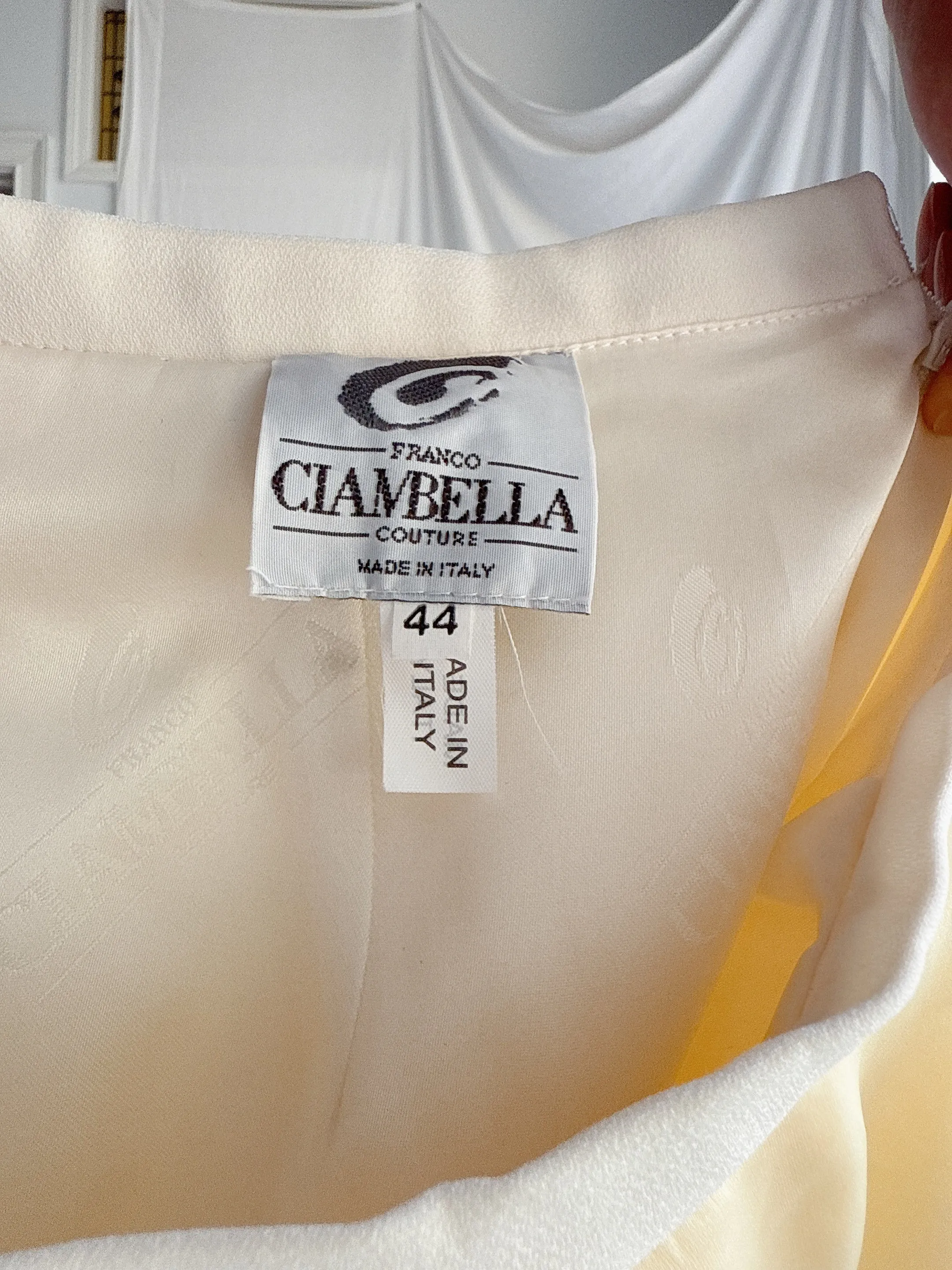 Vintage Ciambella Couture Italy Rayon Set - M