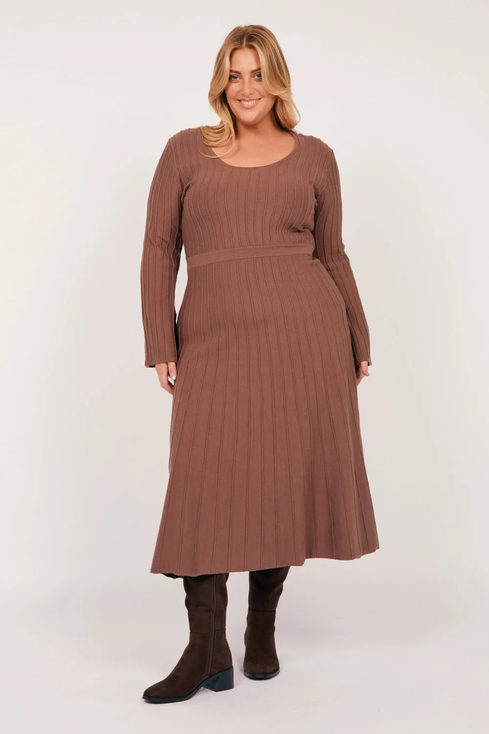 Waisted Knitted Dress - COMBINED LISTING