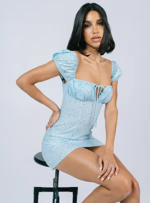 Walt Mini Dress Floral