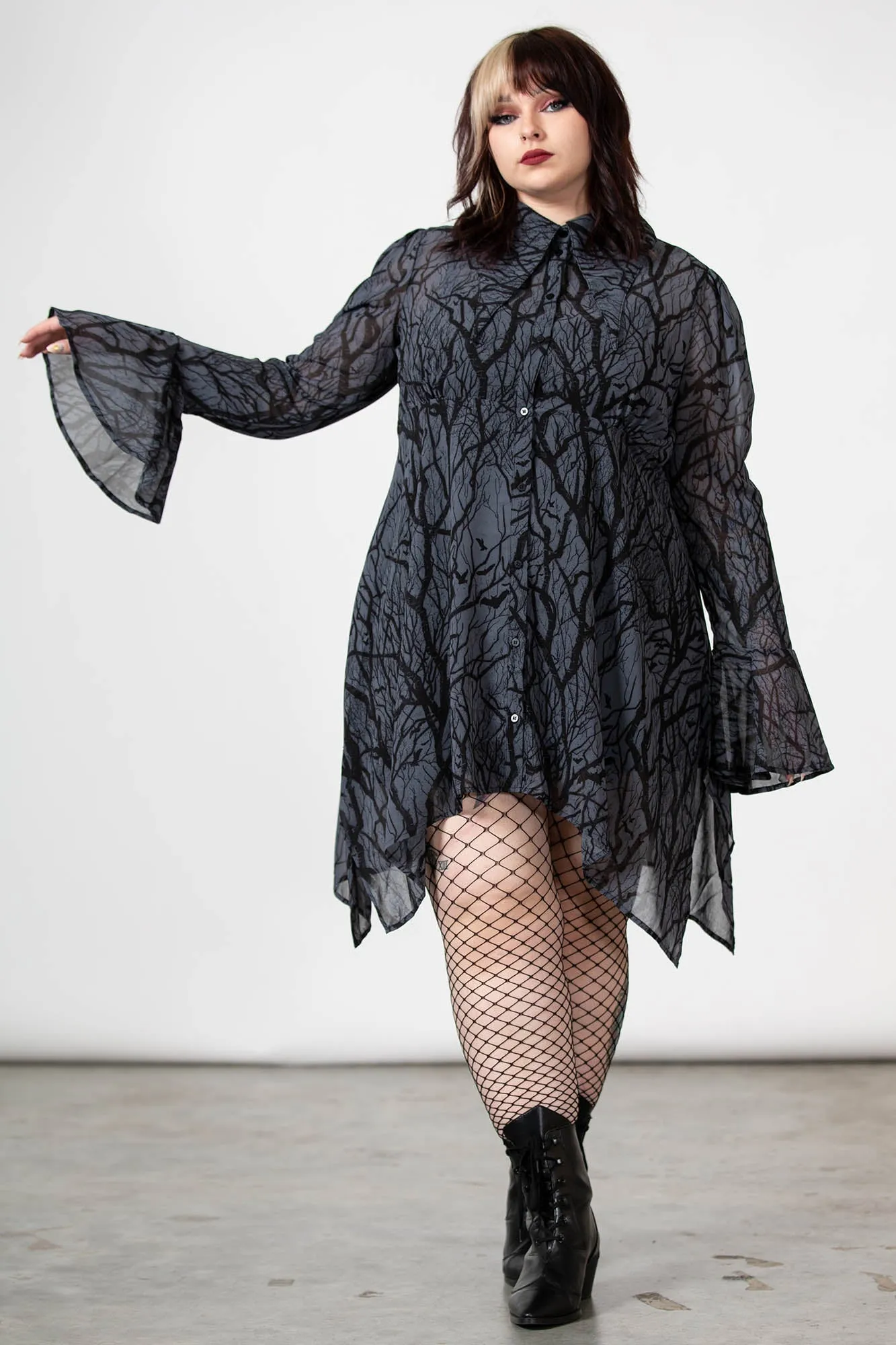 Woodland Witch Collar Dress